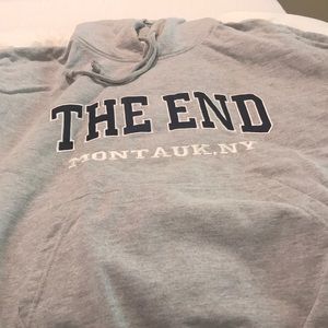 The End Montauk , NY pullover sweatshirt-